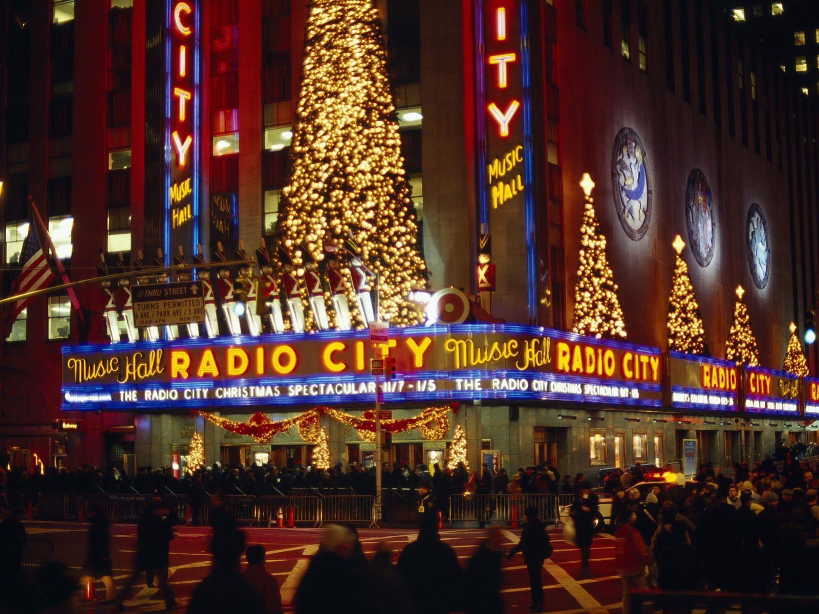 Funmozar New York City Wallpapers - Radio City Music Hall , HD Wallpaper & Backgrounds