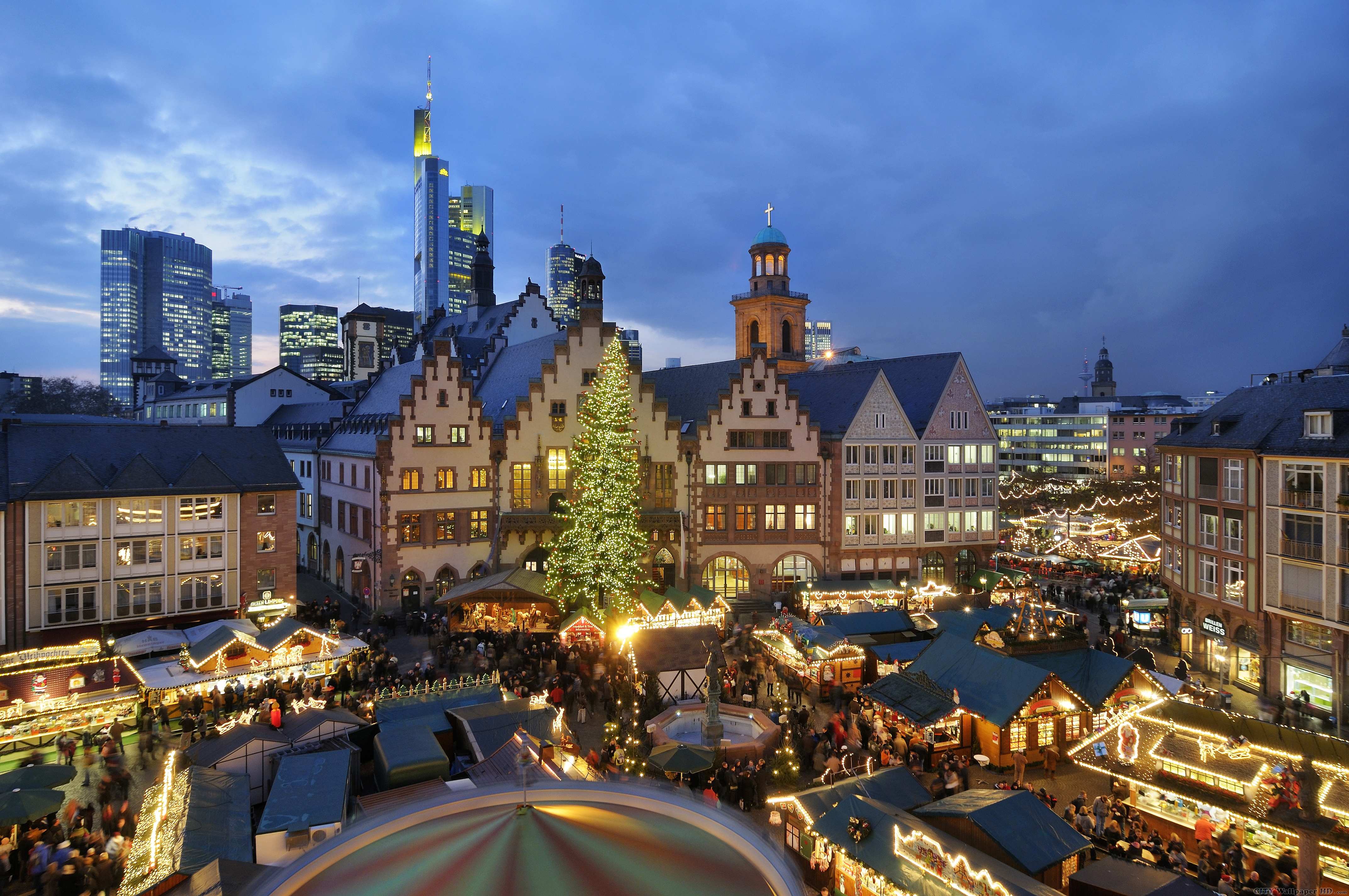Frankfurt Christmas Wallpaper , HD Wallpaper & Backgrounds