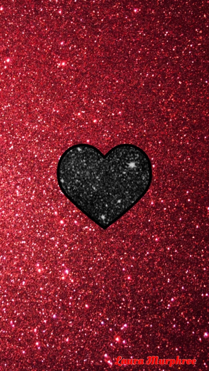 Red And Black Glitter , HD Wallpaper & Backgrounds