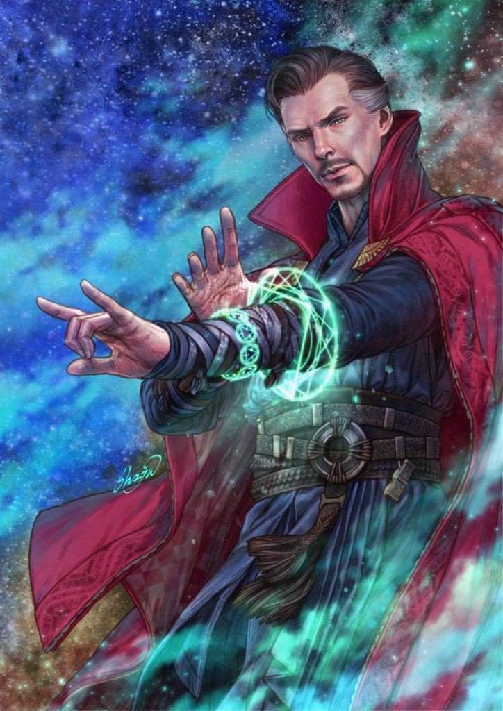 Wallpapers - Doutor Estranho - Marvel Doctor Strange Art , HD Wallpaper & Backgrounds