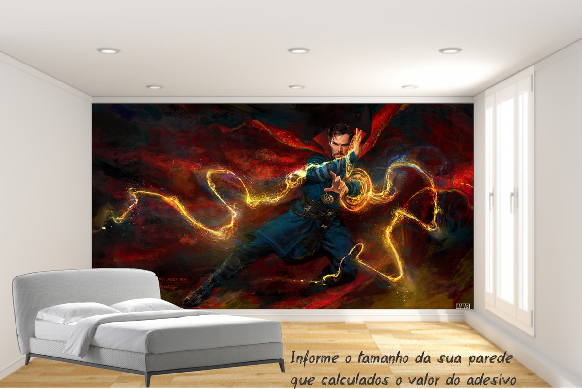 Papel De Parede Adesivo Metros Doutor Estranho - 1080p Doctor Strange Wallpaper Hd , HD Wallpaper & Backgrounds