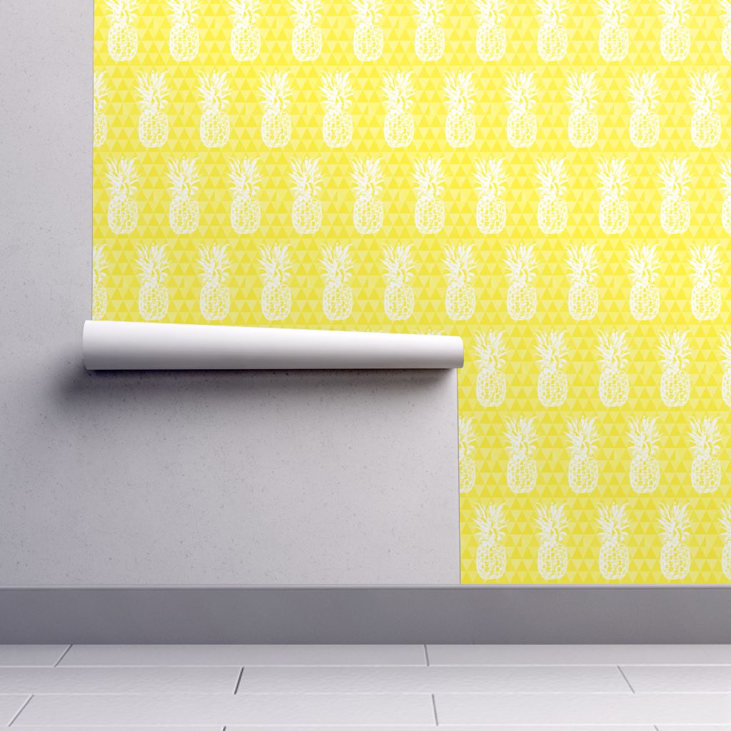 Isobar Durable Wallpaper Featuring Pina Pina By Hexo - Yellow , HD Wallpaper & Backgrounds