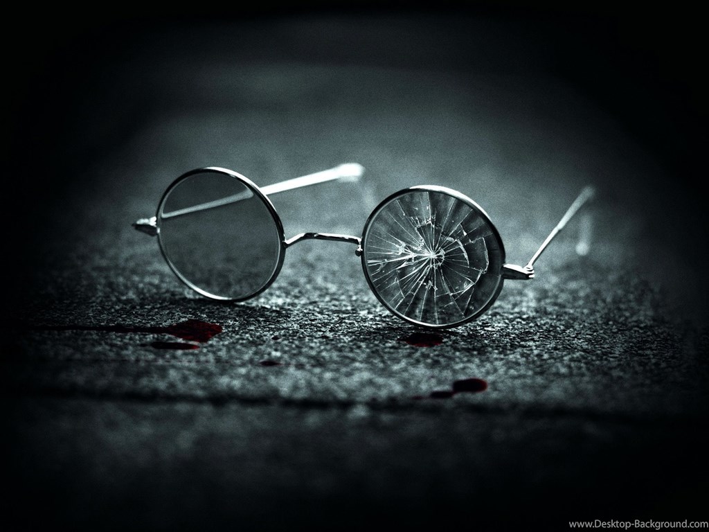 Wallpapers Broken Glasses Photography Black Wallpapers - Chapter 27 , HD Wallpaper & Backgrounds