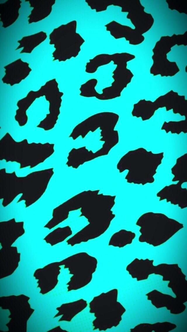 Black Teal Wallpaper White And Wonderful Cheetah Blue - Teal And Black Background , HD Wallpaper & Backgrounds