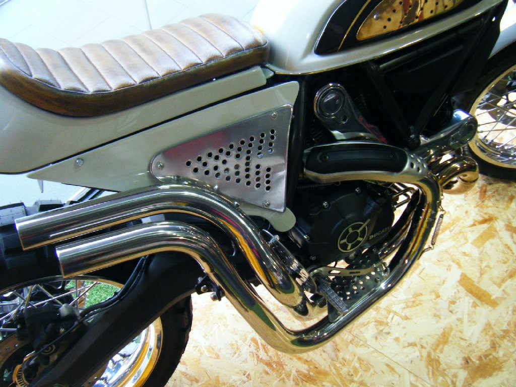 Nec Bike Show 2015 Eckythump Ducati Scrambler - Motorcycle , HD Wallpaper & Backgrounds