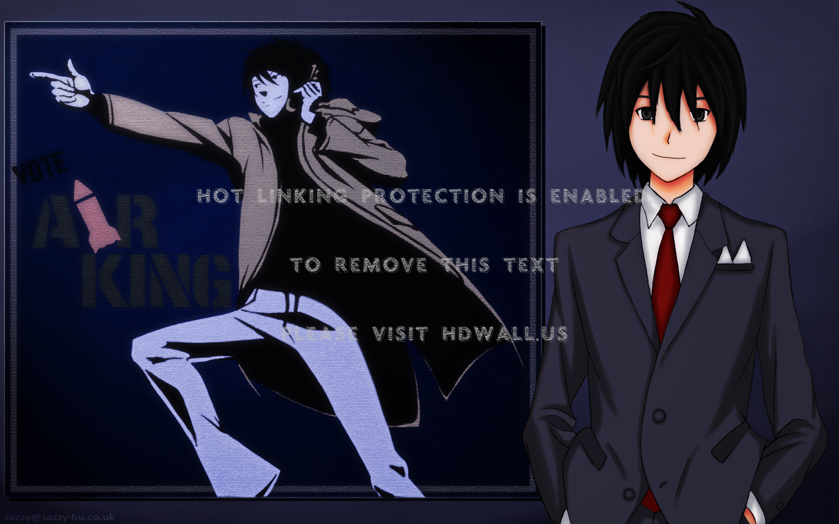 Anime Boy Wear Suit , HD Wallpaper & Backgrounds