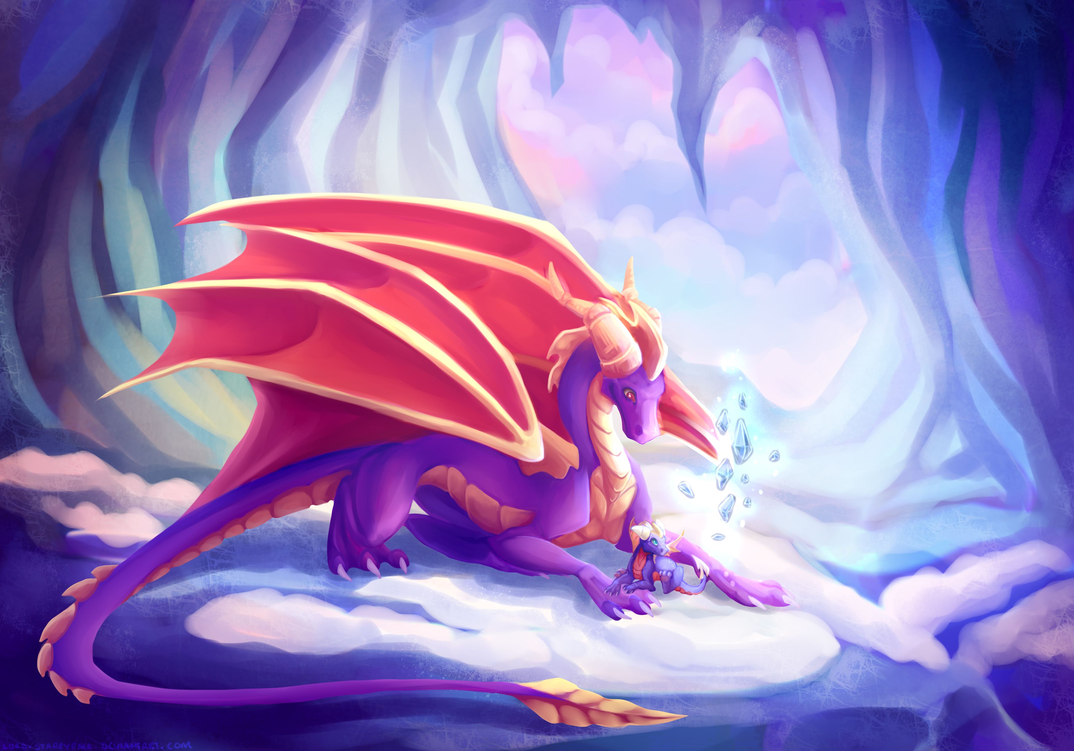 Hd Wallpaper - Spyro The Dragon Backgrounds , HD Wallpaper & Backgrounds