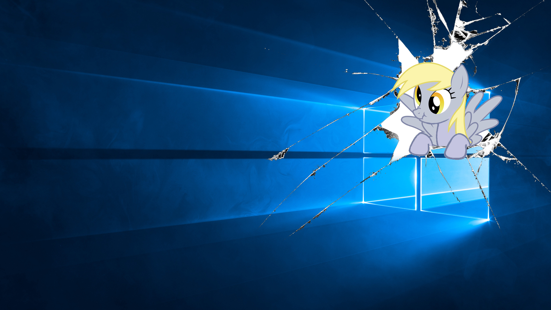 Derpy Hooves Windows 10 Wallpaper Hd 1080x1920p - Derpy Hooves Windows Background , HD Wallpaper & Backgrounds