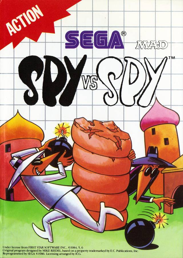 Spy Vs Spy Sega Master System , HD Wallpaper & Backgrounds