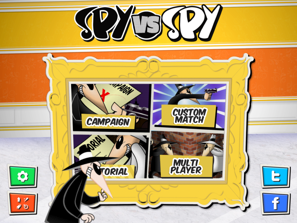 The - Spy Vs Spy Game Pc , HD Wallpaper & Backgrounds