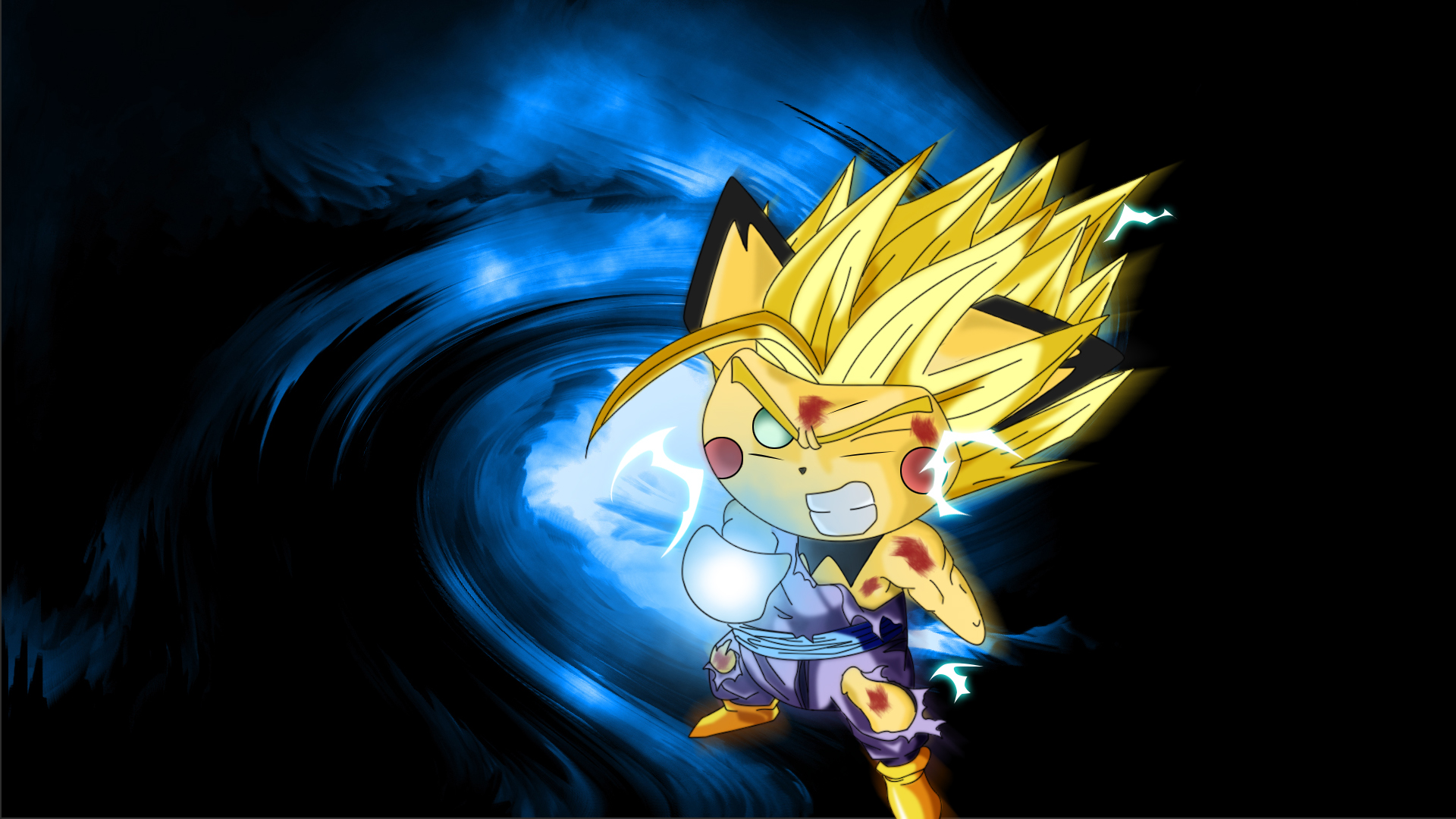 Dragon Ball Z Kamehameha Wallpaper For Android - Dragon Ball Z Gohan Kamehameha , HD Wallpaper & Backgrounds