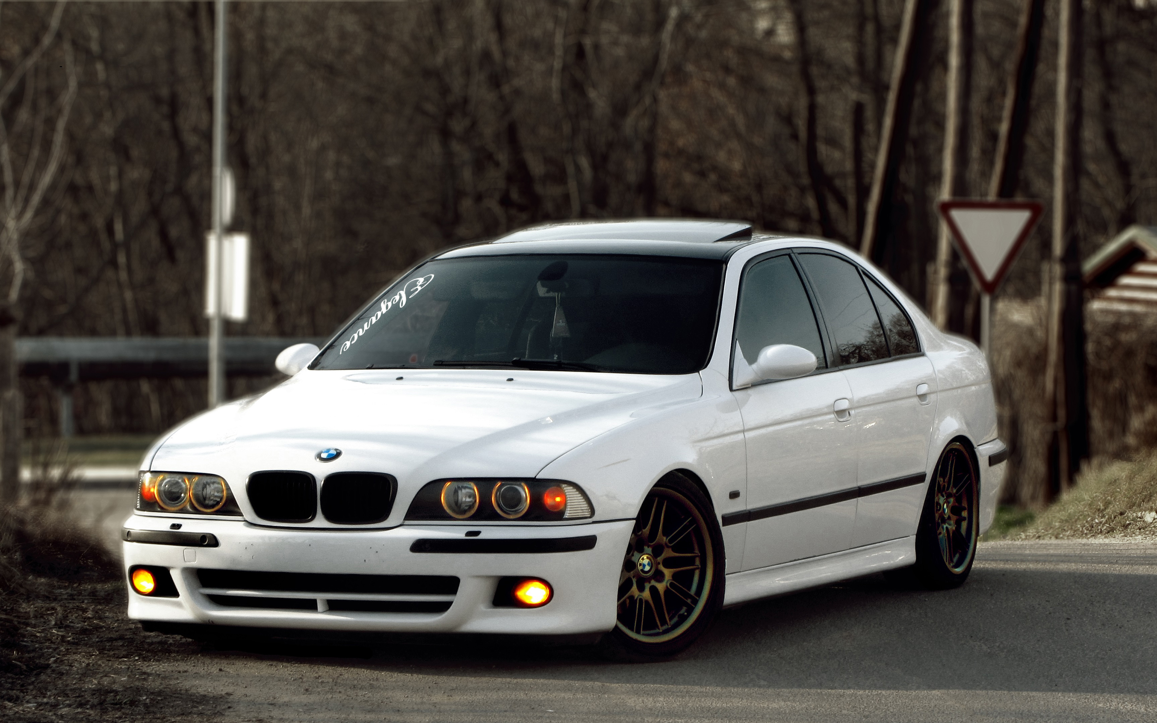 Wonderbaarlijk Bmw M5, 4k, E39, Tuning, Stance, White M5, German Cars - Bmw M5 BV-76