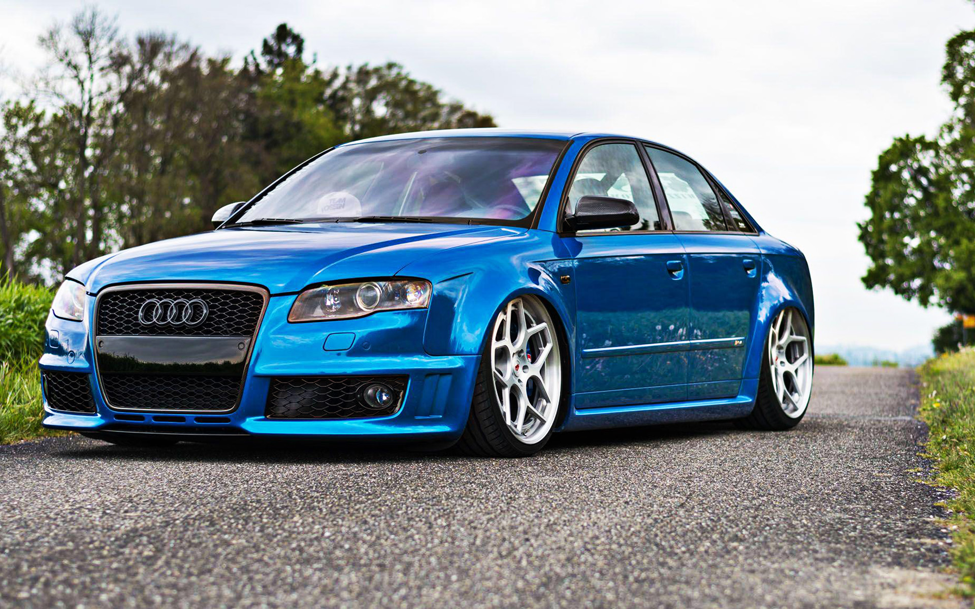 Audi Rs4, Tuning, Stance, Cool Cars, Tunned Rs4, Vossen - Audi Rs 4 , HD Wallpaper & Backgrounds