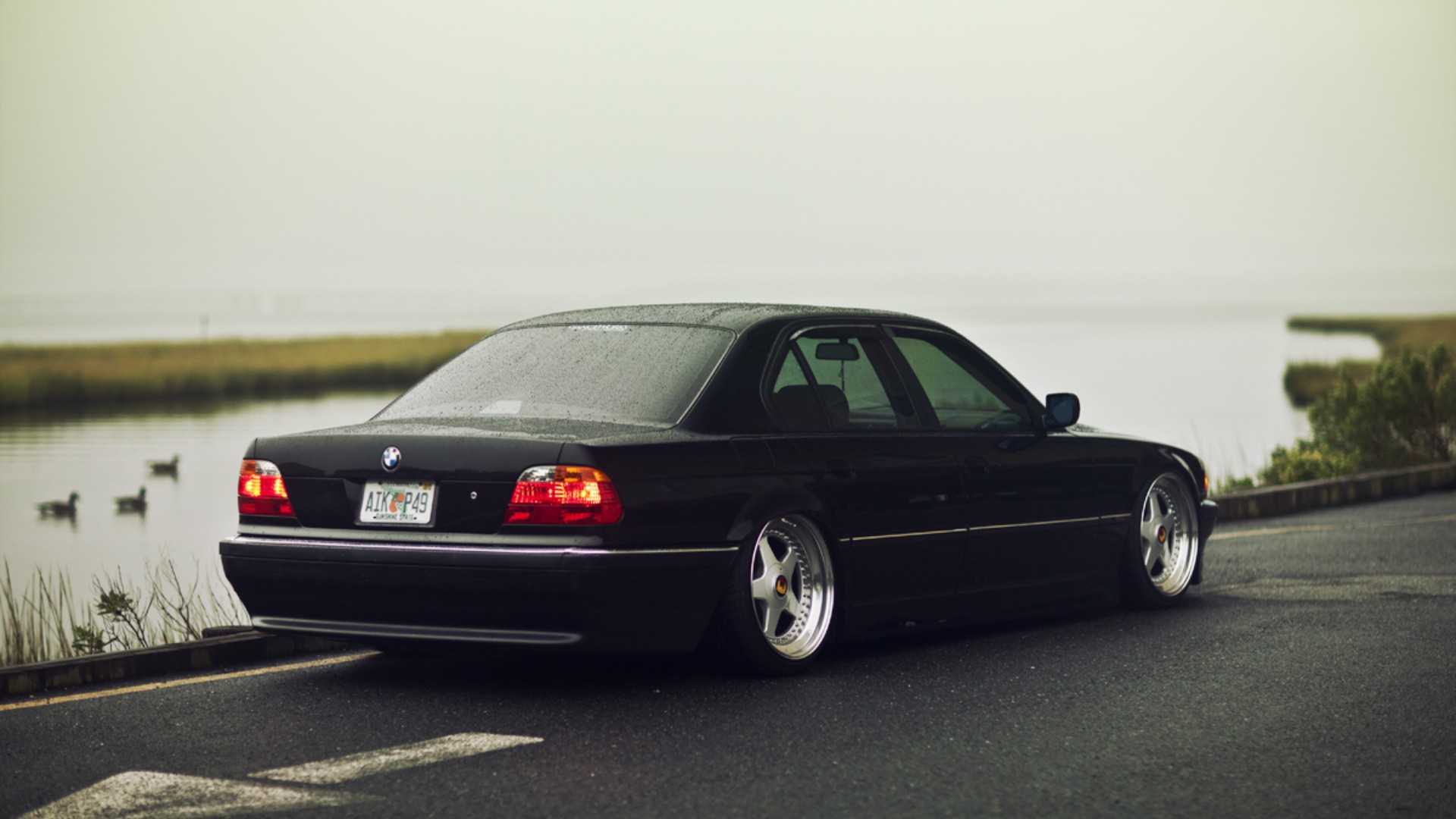 Stance - Bmw 7 Series Stance , HD Wallpaper & Backgrounds