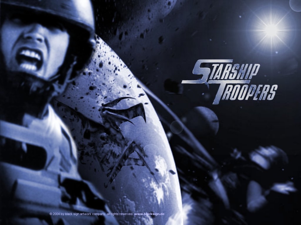 Starship Troopers Wallpaper - Starship Troopers 1997 Poster , HD Wallpaper & Backgrounds