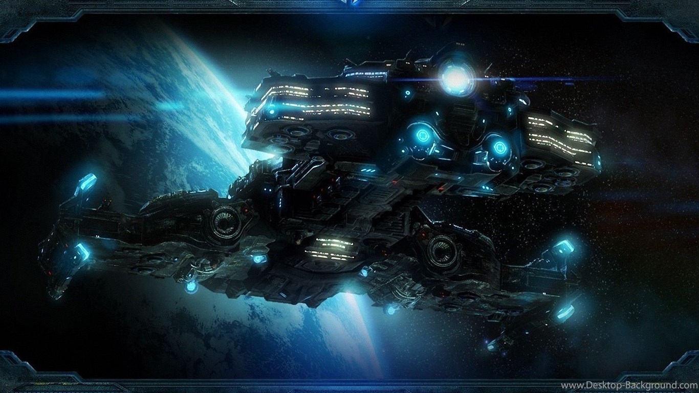 Starcraft 2 Battlecruiser , HD Wallpaper & Backgrounds