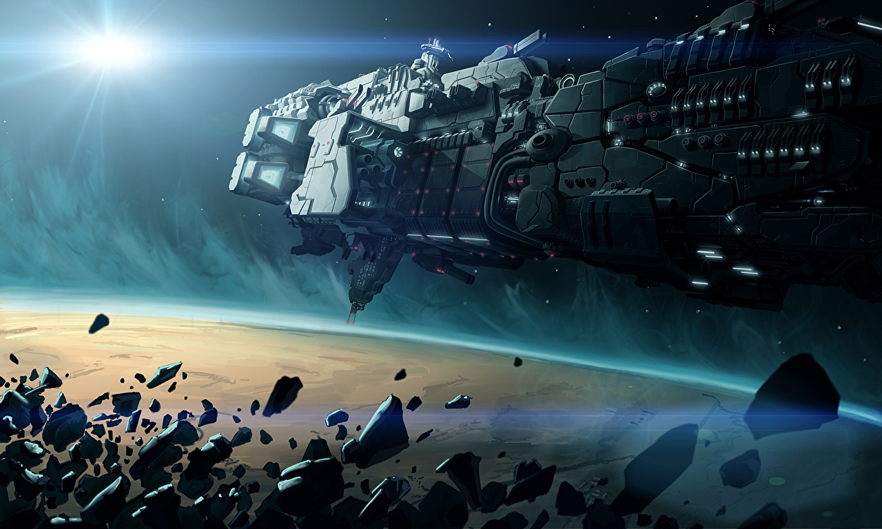 Starship Wallpaper - Sci Fi Wallpaper 1080p , HD Wallpaper & Backgrounds