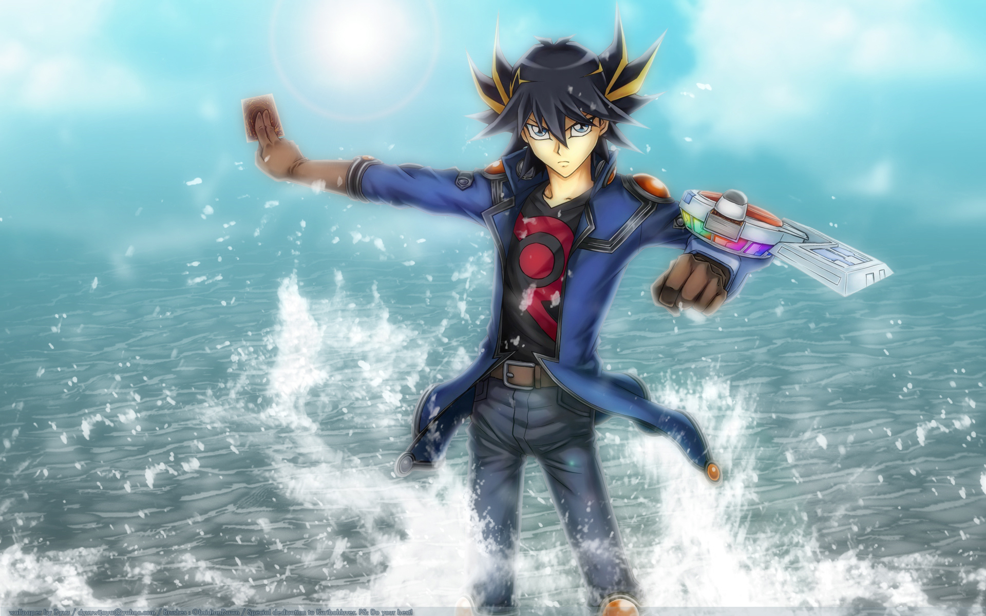 Yusei - Yugioh 5ds Wallpaper Yusei , HD Wallpaper & Backgrounds