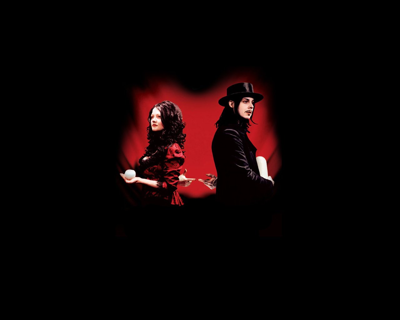 The White Stripes - White Stripes Get Behind Me Satan Vinyl , HD Wallpaper & Backgrounds