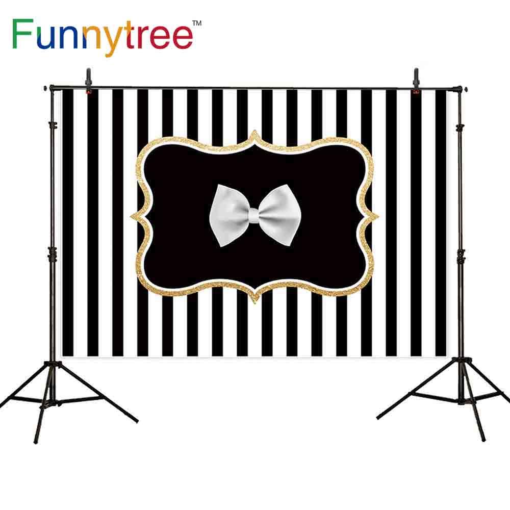 2019 Funnytree Backdrops Wallpaper Black White Stripes - Photographic Studio , HD Wallpaper & Backgrounds