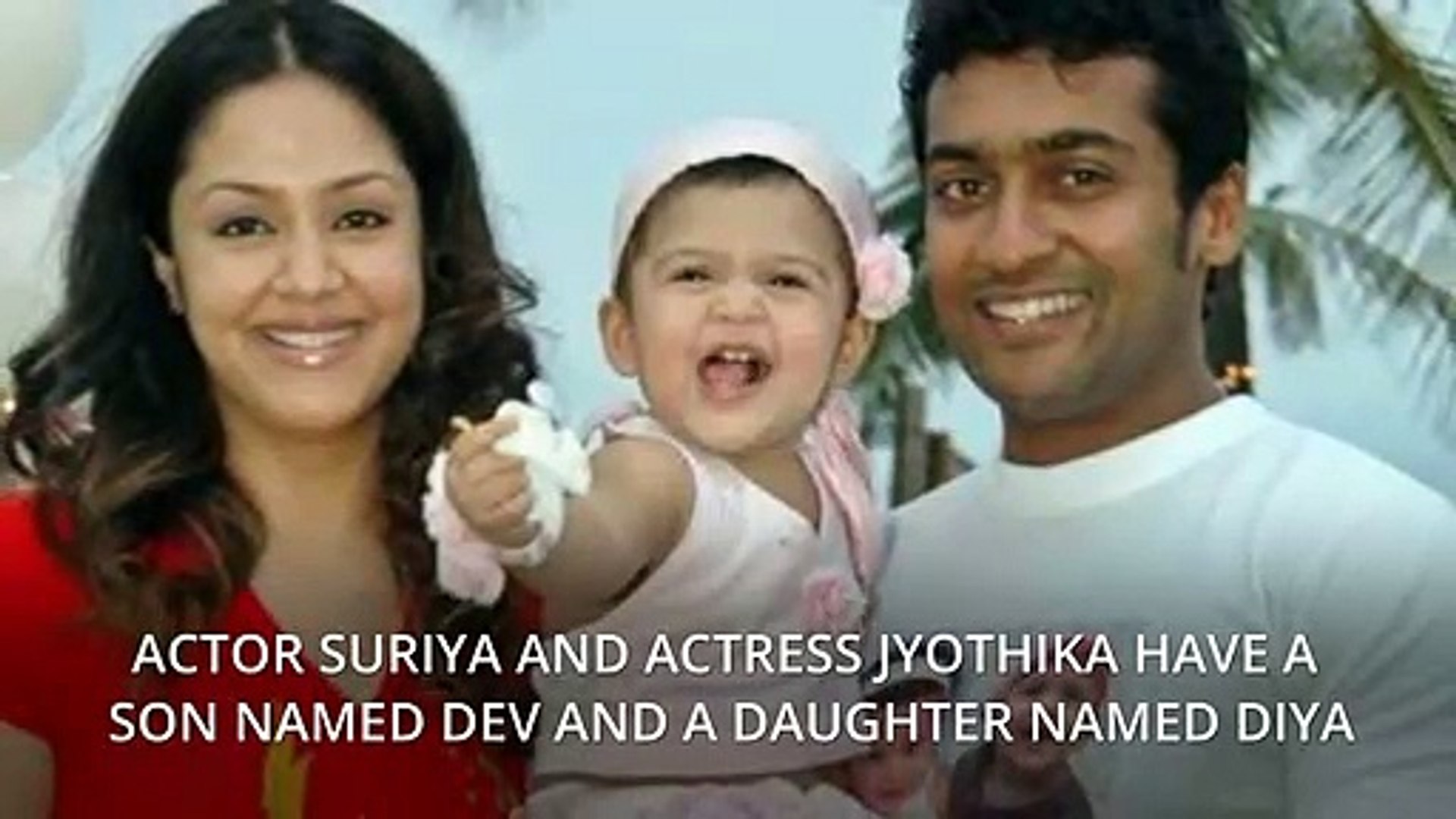 Suriya And Jyothika Are Elated As Their 9 Year Old - Surya Daughter First Birthday , HD Wallpaper & Backgrounds