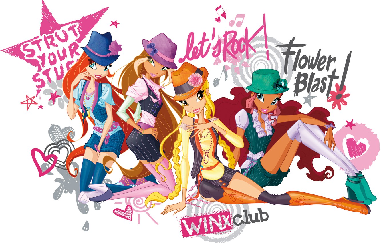 Photo Wallpaper Leila, Bloom, Winx Club, Winx Club, - Winx Club Rockstars , HD Wallpaper & Backgrounds