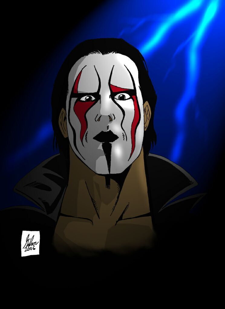 Sting By Billgilson - Wwe Sting Wallpaper Hd , HD Wallpaper & Backgrounds