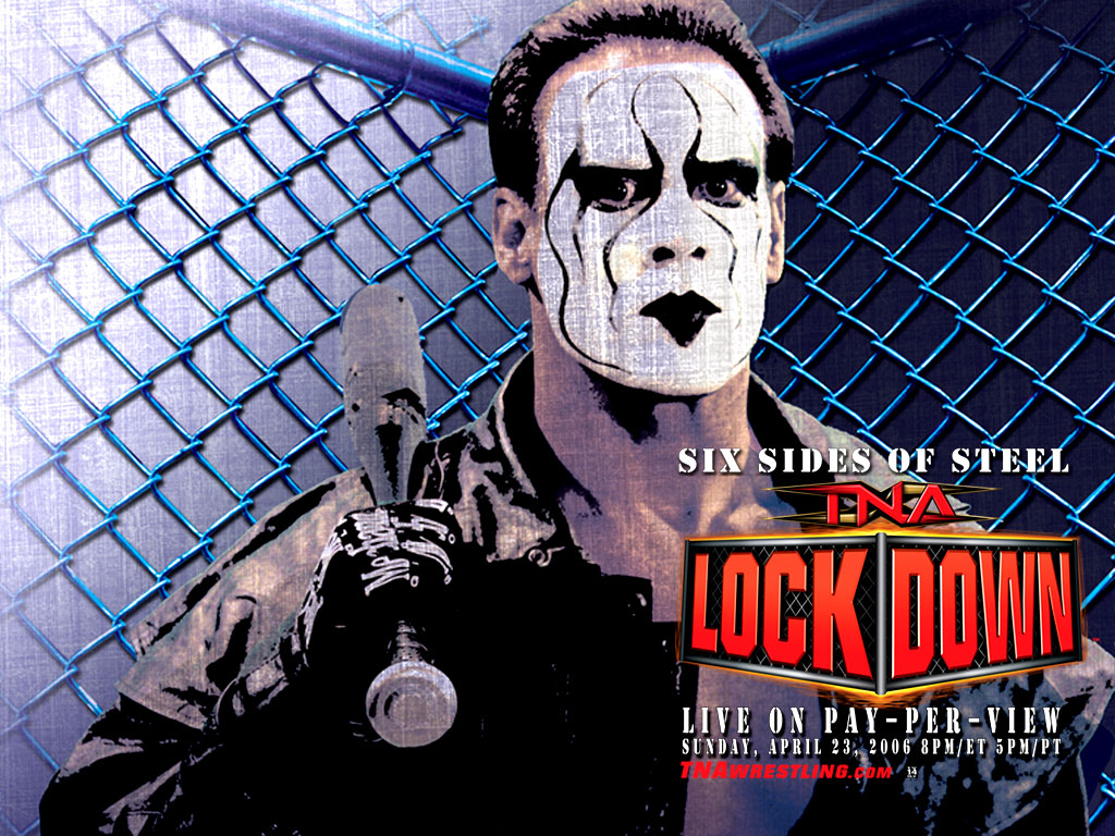 Sting - Lockdown - Tna Lockdown 2006 , HD Wallpaper & Backgrounds