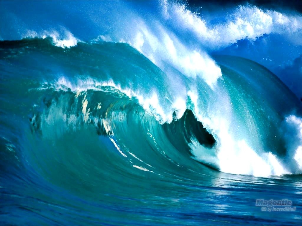 Water Power Wave Waves Forces Ocean Nature Pictures - Power Waves , HD Wallpaper & Backgrounds