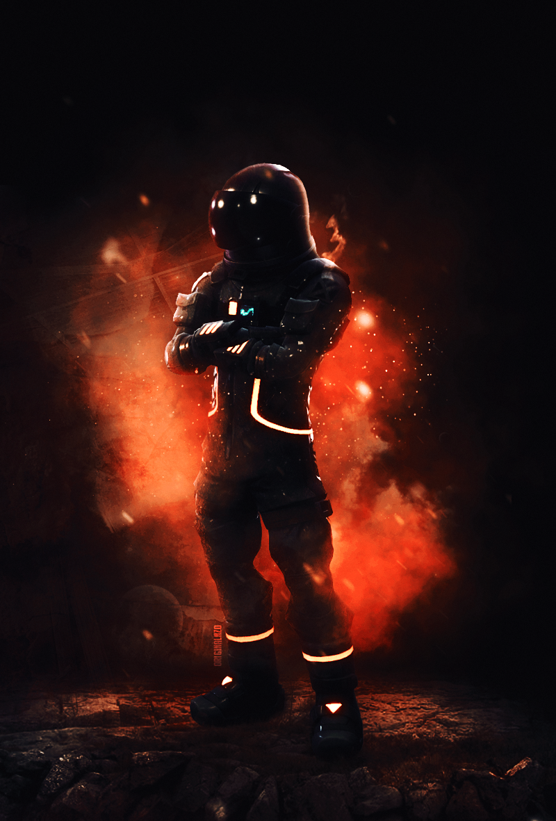 Dark Voyager Wallpaper Editcreative - Dark Voyager Fortnite Edit , HD Wallpaper & Backgrounds