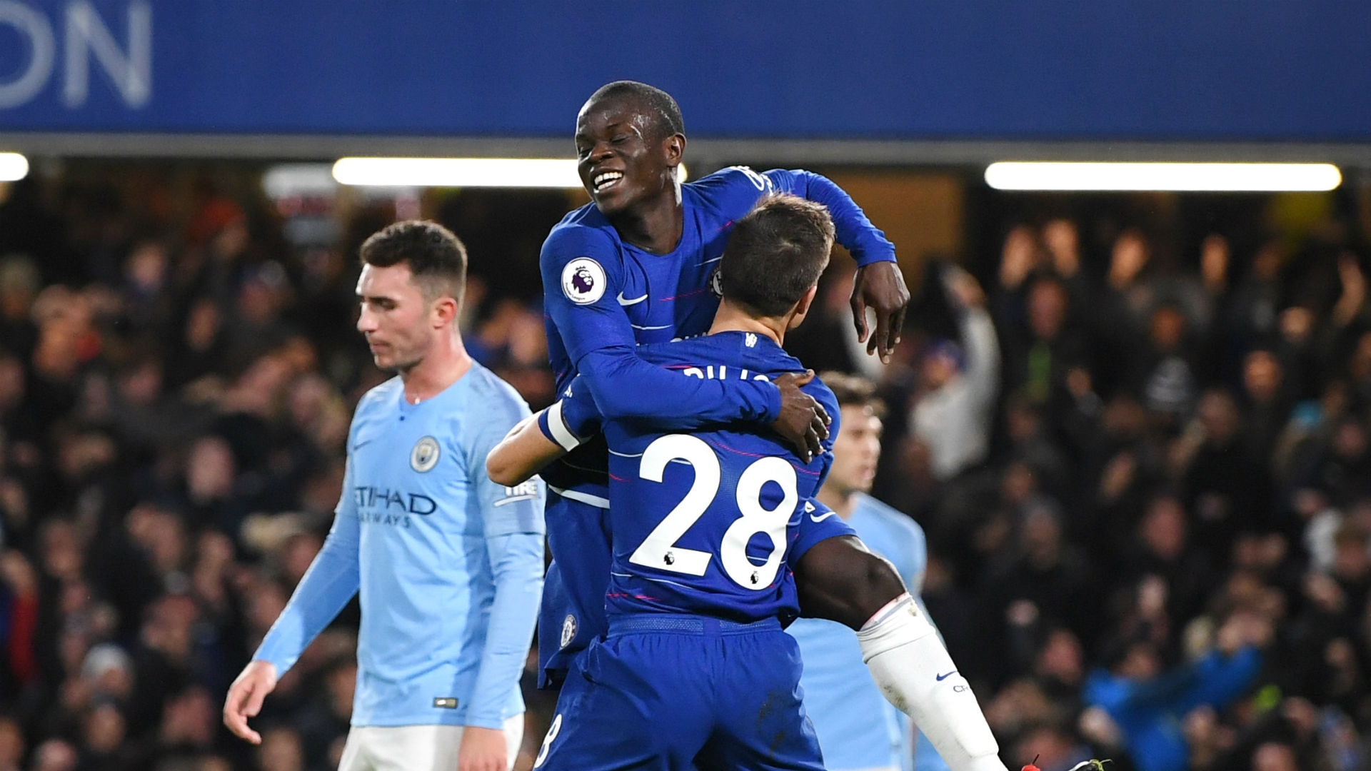 Stats Reveal N'golo Kante Has Improved After Positional - Chelsea 2 Man City 0 , HD Wallpaper & Backgrounds