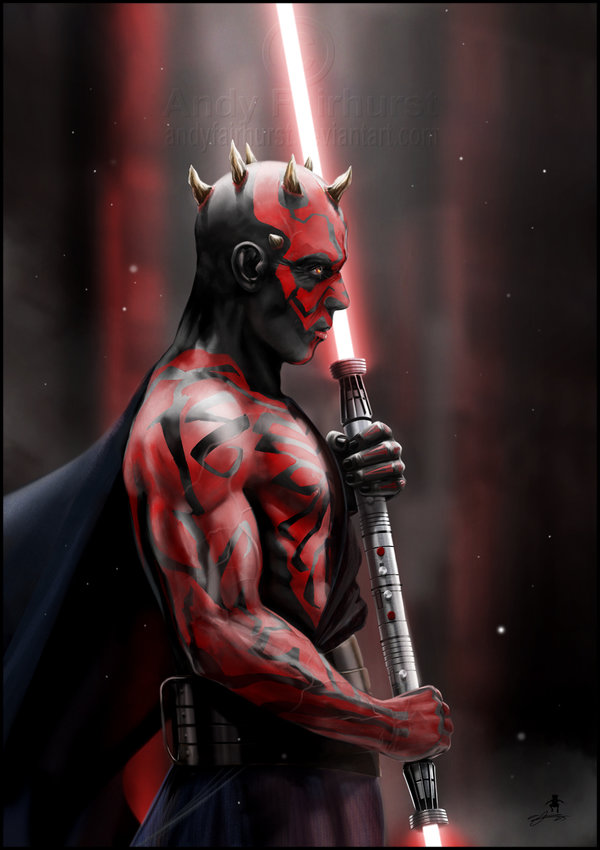 Set Of Officially Licensed Limited Edition Prints For - Darth Maul , HD Wallpaper & Backgrounds