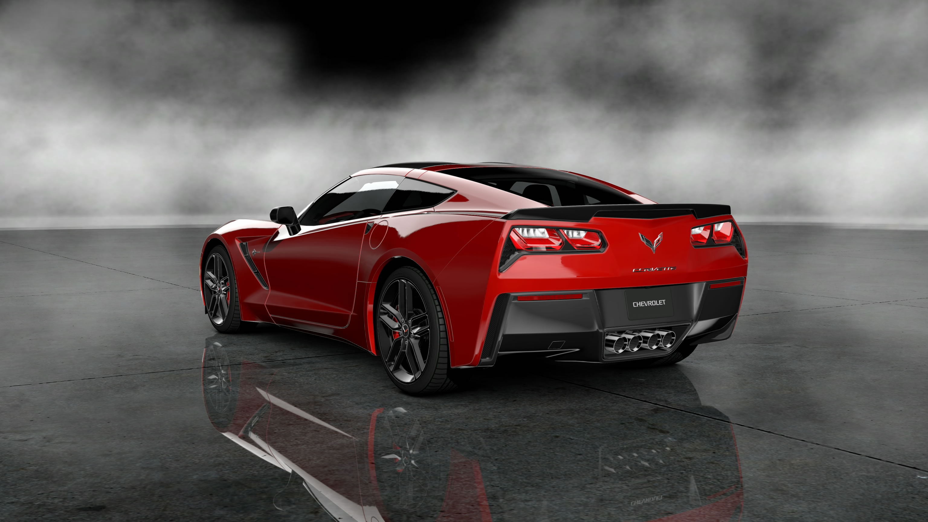 C7 Wallpaper Corvette Chevrolet Corvette C7 Sting Hd - Hd Corvette C7 Red , HD Wallpaper & Backgrounds