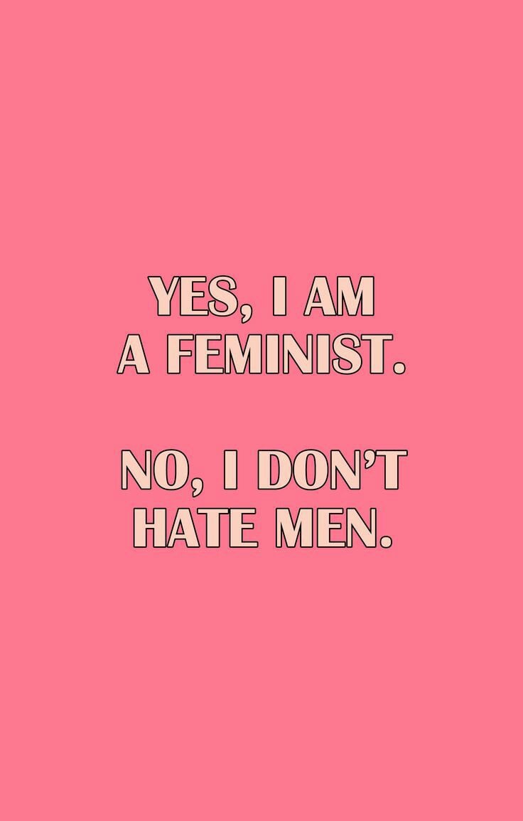 Feminist, Quotes, And Wallpaper Image - Poster , HD Wallpaper & Backgrounds