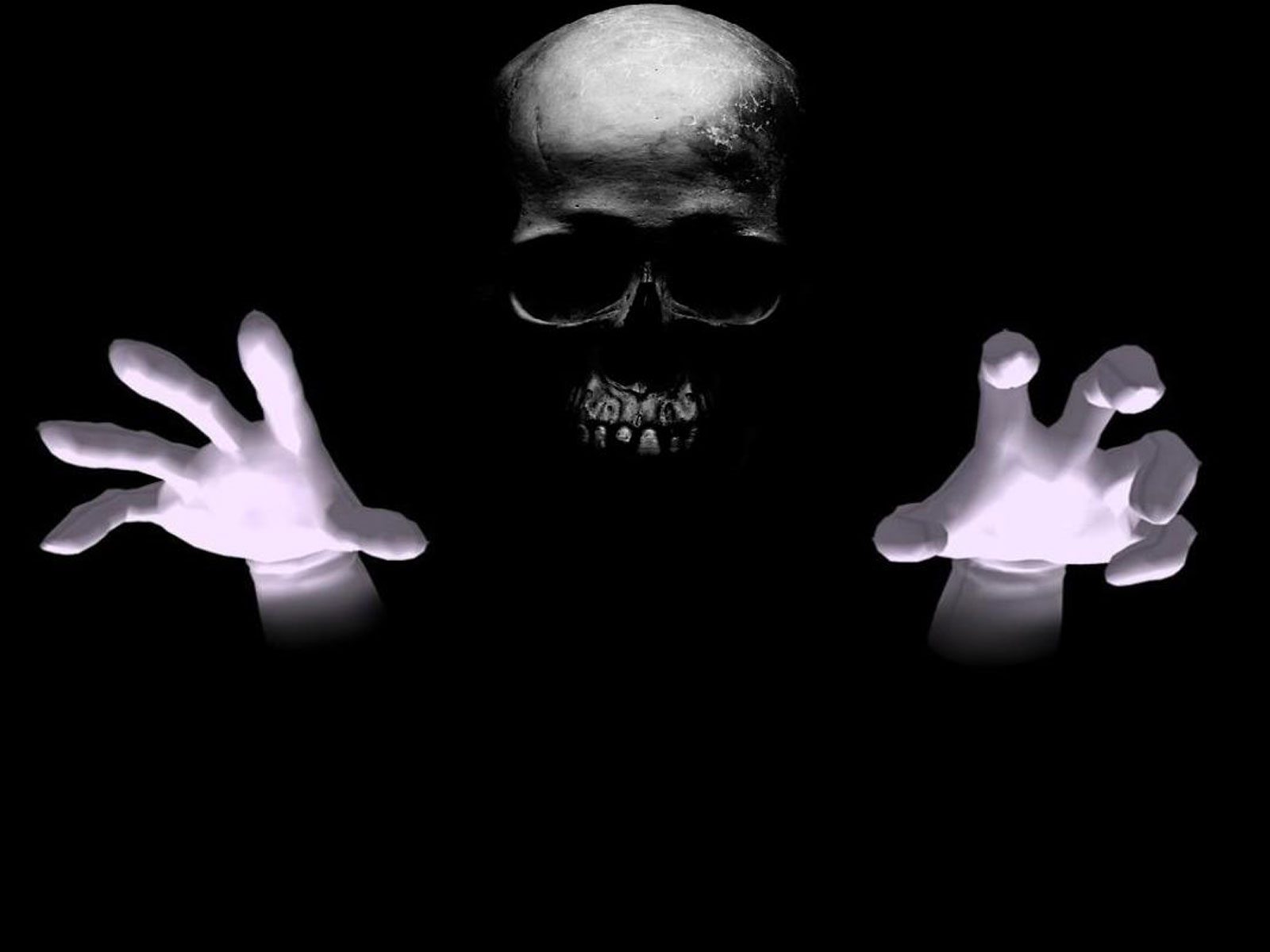 Fondo De Esqueleto A Resolucion - Master Hand And Crazy Hand Face , HD Wallpaper & Backgrounds