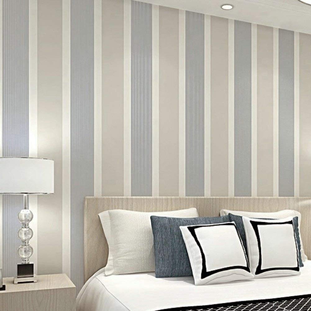 Textured Wallpaper Color Simple And Wide Striped Non - Simple Wallpaper For Bedroom , HD Wallpaper & Backgrounds