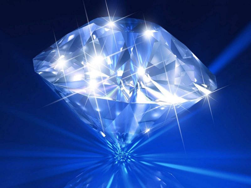 Diamante Brillante Azul - Blue Diamond Wallpapers Hd , HD Wallpaper & Backgrounds