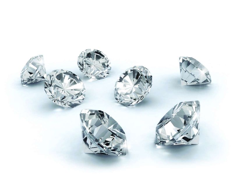 Diamantes Fondo Blanco - Pile Of Diamonds Png , HD Wallpaper & Backgrounds