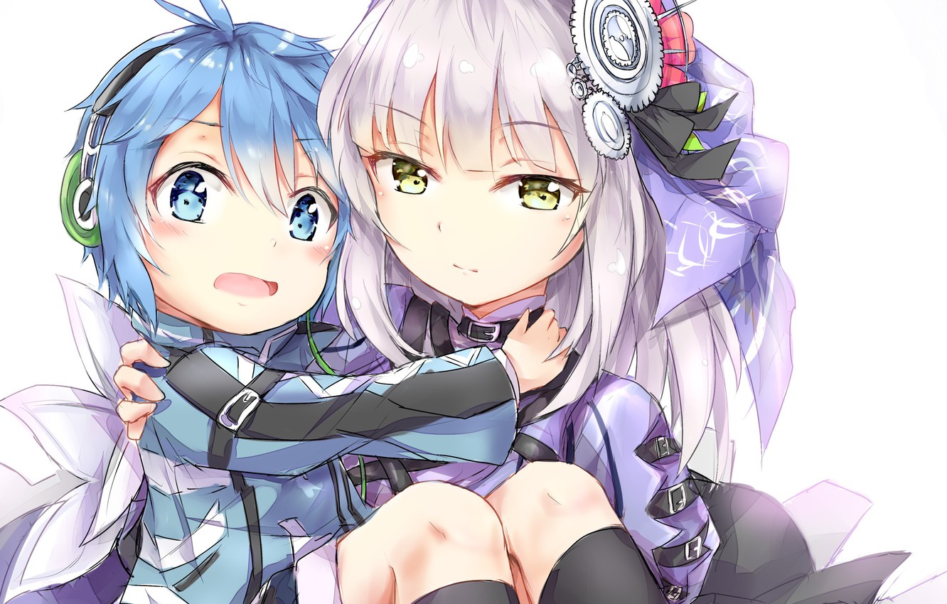 Photo Wallpaper Kawaii, Girl, Anime, Gears, Time, Cute, - Clockwork Planet Naoto And Ryuzu , HD Wallpaper & Backgrounds