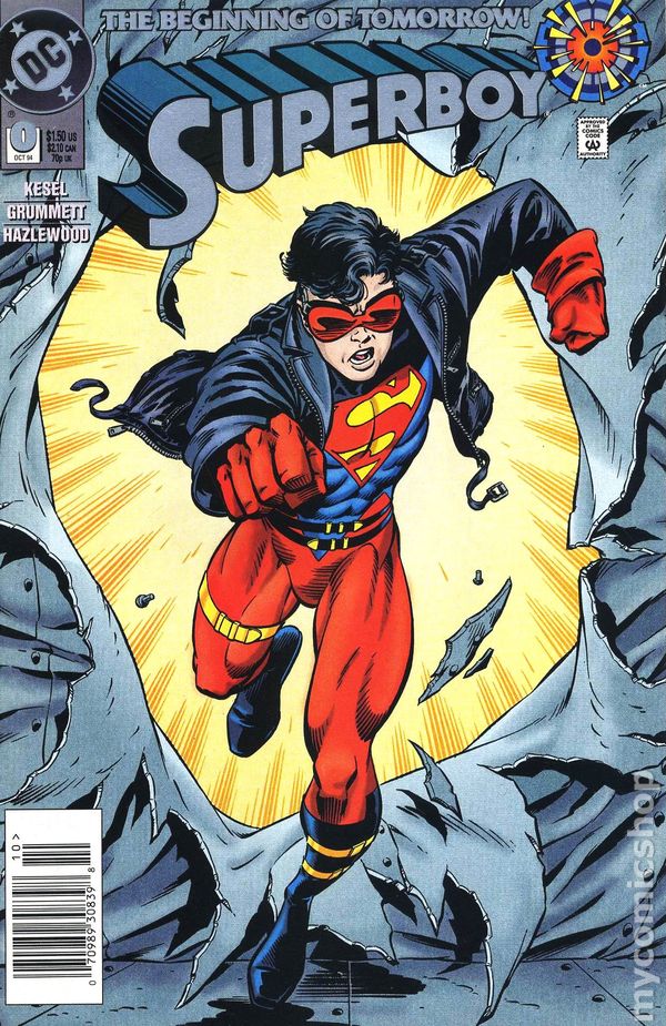 Superboy Comics , HD Wallpaper & Backgrounds
