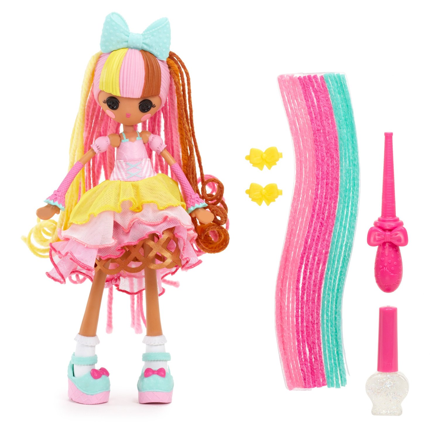 Lalaloopsy Girls Crazy Hair Doll Scoops Waffle Cone - Lalaloopsy Girls Crazy Hair Scoops Waffle Cone , HD Wallpaper & Backgrounds