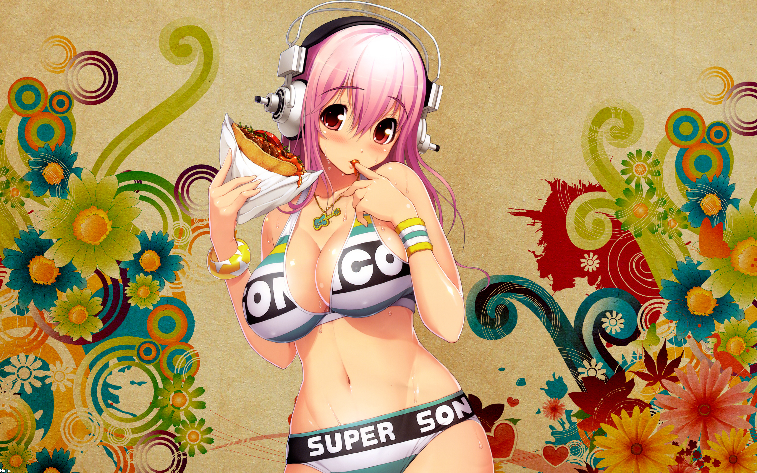 Hd Wallpaper - Super Sonico Anime Girl Hd , HD Wallpaper & Backgrounds