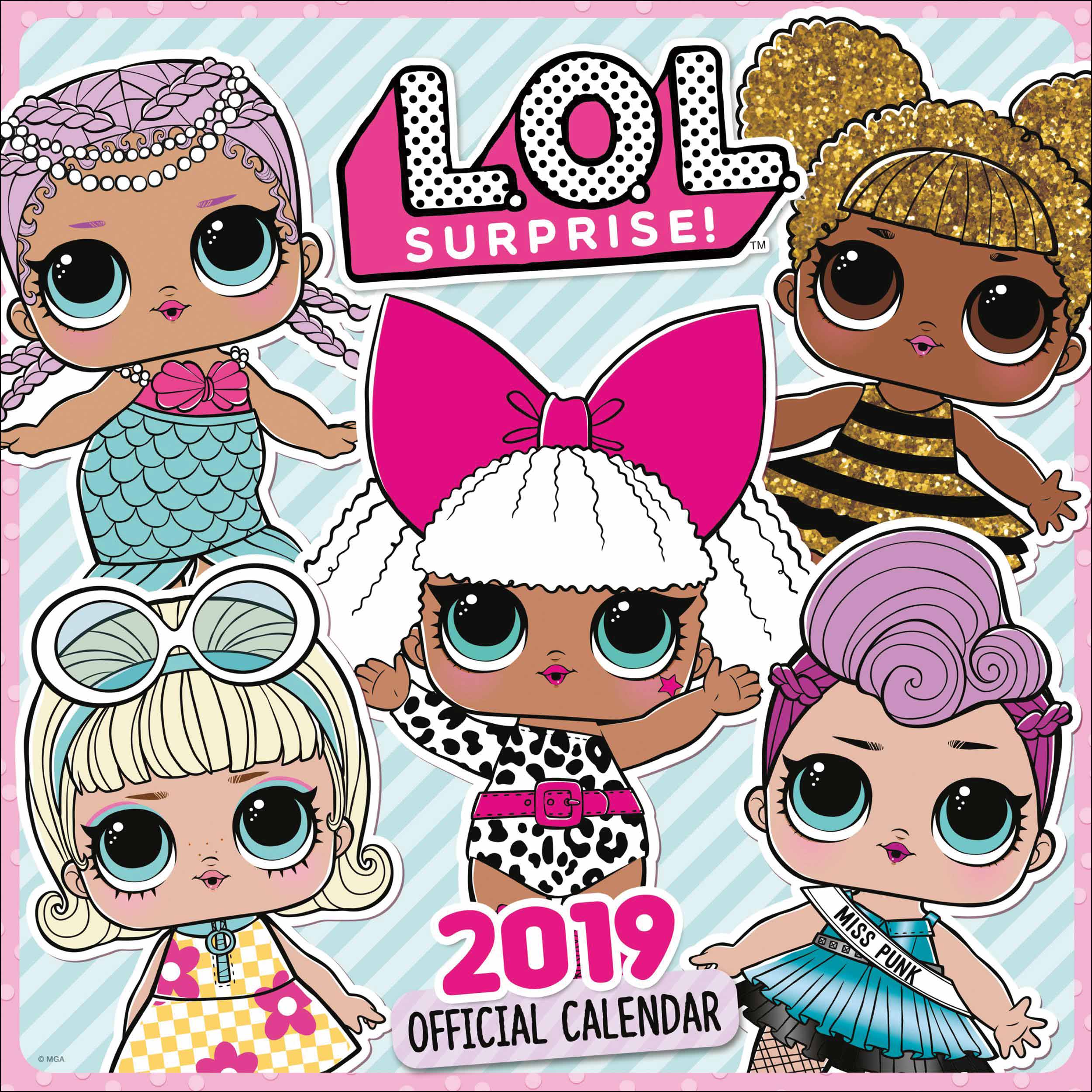 Lol Surprise Cartoon Images - Lol Surprise Doll Calendar , HD Wallpaper & Backgrounds