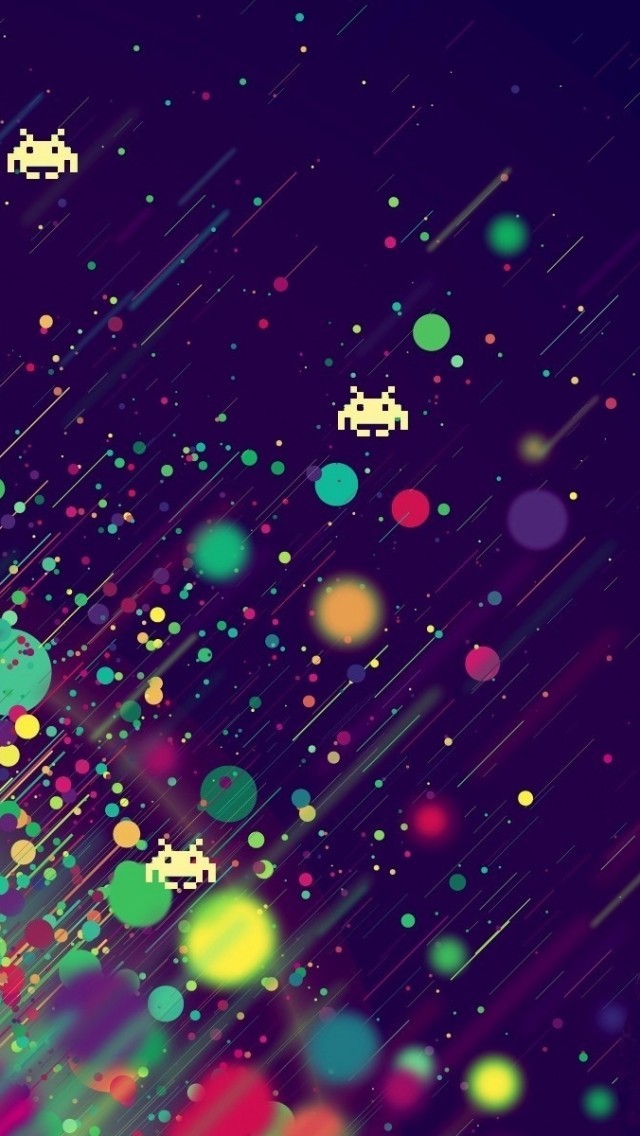 The Masked Man, Gas Mask, Colors, Space Invaders - Phone Wallpaper 2k , HD Wallpaper & Backgrounds