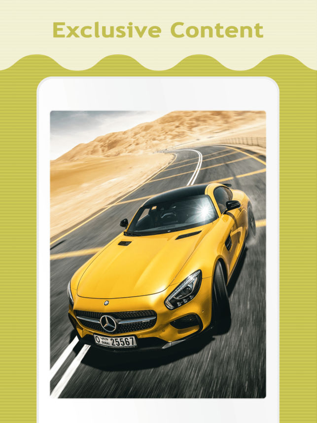 Car Wallpapers & Backgrounds For Ipad On The App Store - Mercedes Benz Amg Gt Hd , HD Wallpaper & Backgrounds