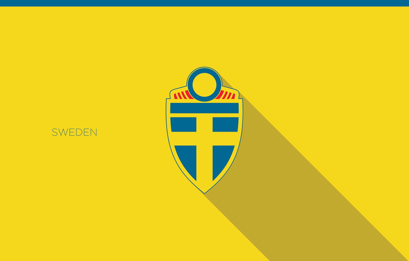 Photo Wallpaper Wallpaper, Sport, Logo, Sweden, Football - Swedish Football Association , HD Wallpaper & Backgrounds