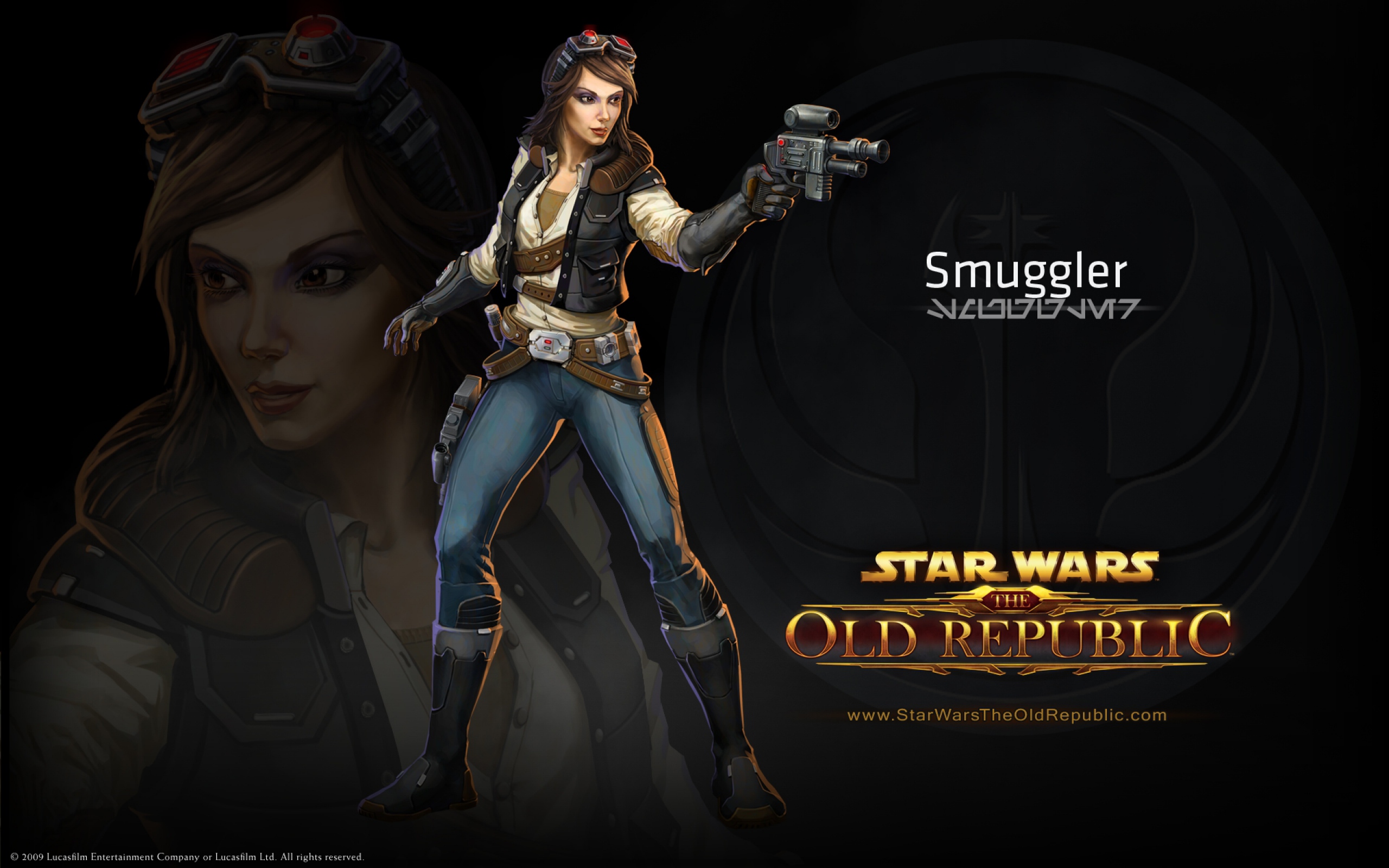 Star Wars The Old Republic Wallpaper - Star Wars The Old Republic Leia , HD Wallpaper & Backgrounds