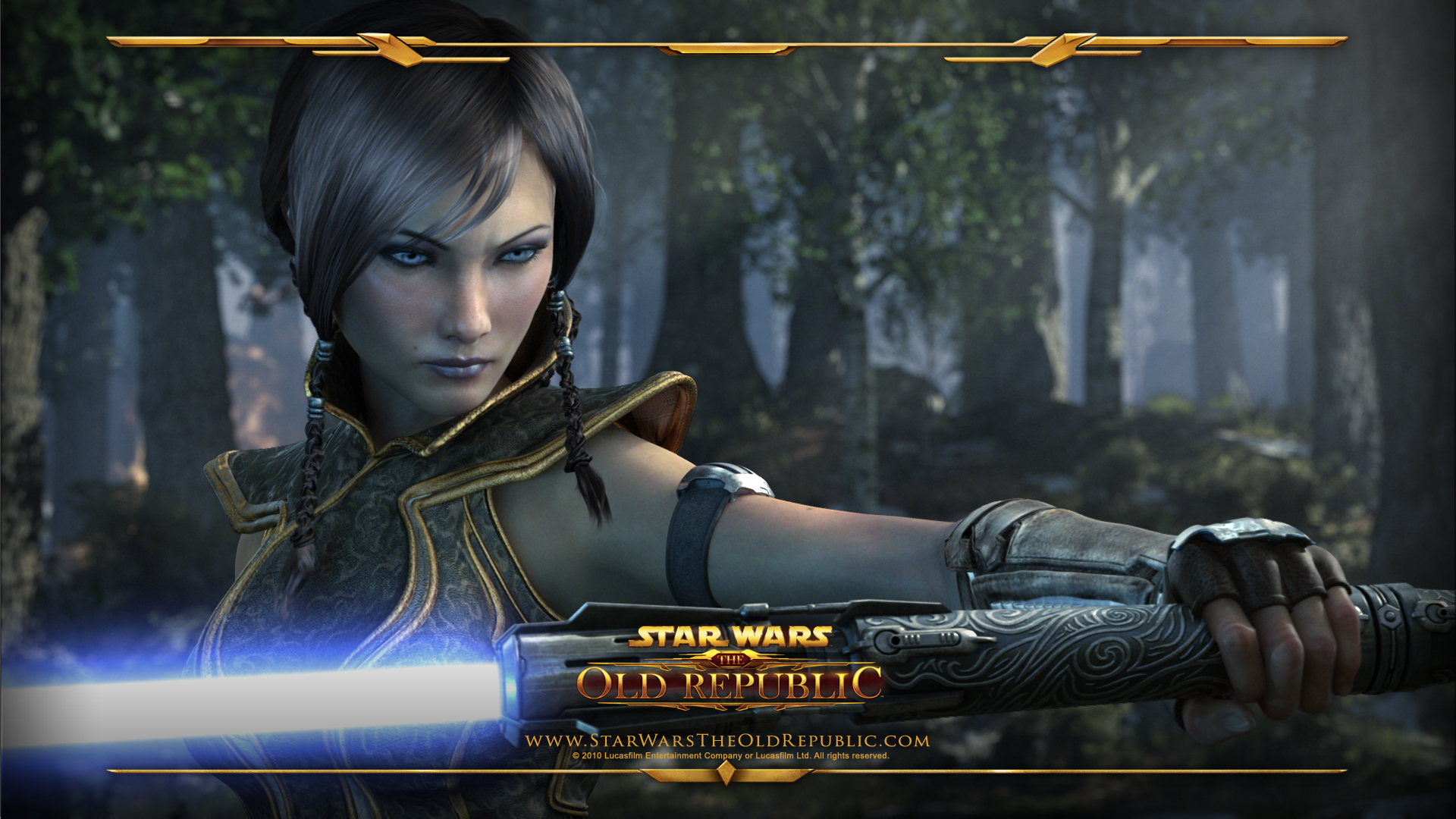 The Old Republic Wallpaper - Satele Shan , HD Wallpaper & Backgrounds