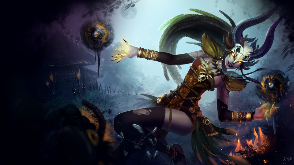 Skins Syndra , HD Wallpaper & Backgrounds