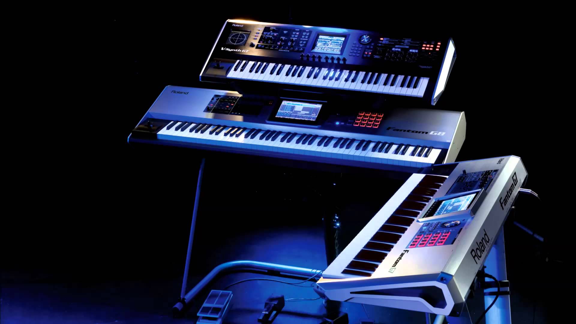 Electronica Anthem Marekcygan, Roland Fantom G6 & Vsynth - Roland Fantom G8 , HD Wallpaper & Backgrounds
